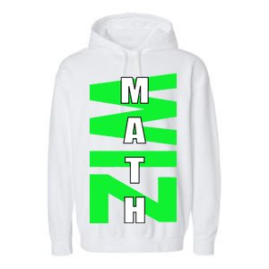 Math Wiz Logo Garment-Dyed Fleece Hoodie