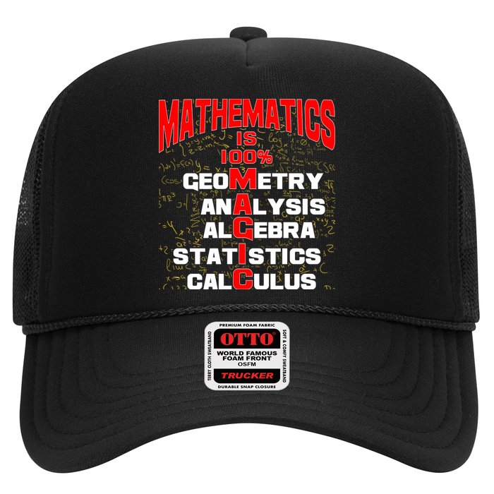 Mathematics Is 100 Percent Magic  Trucker Hat