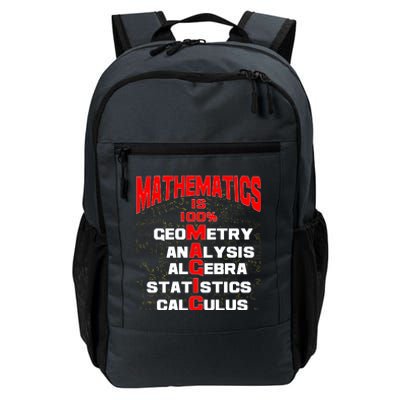 Mathematics Is 100 Percent Magic  Daily Commute Backpack