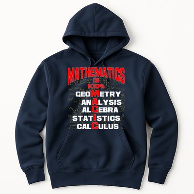 Mathematics Is 100 Percent Magic  Hoodie