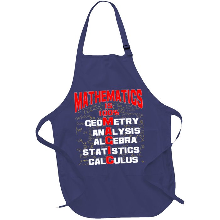 Mathematics Is 100 Percent Magic  Apron