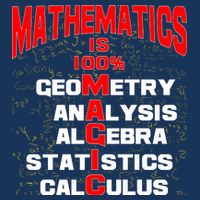 Mathematics Is 100 Percent Magic  Drawstring Bag