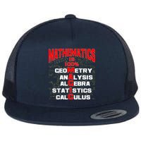 Mathematics Is 100 Percent Magic  Flatbill Hat