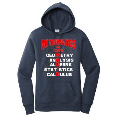 Mathematics Is 100 Percent Magic  Women's Pullover Hoodie