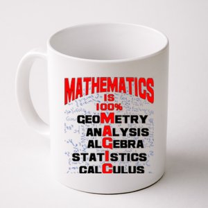 Mathematics Is 100 Percent Magic  Coffee Mug