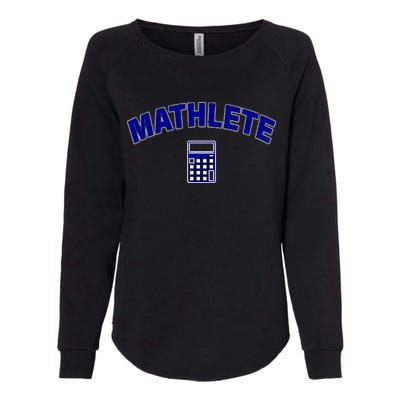 Mathlete Womens California Wash Sweatshirt