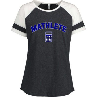 Mathlete Enza Ladies Jersey Colorblock Tee