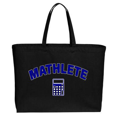 Mathlete Cotton Canvas Jumbo Tote