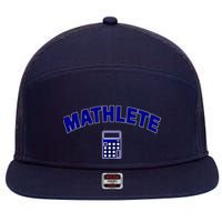 Mathlete 7 Panel Mesh Trucker Snapback Hat
