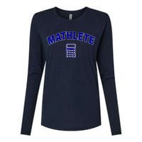 Mathlete Womens Cotton Relaxed Long Sleeve T-Shirt