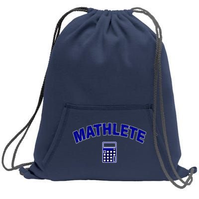 Mathlete Sweatshirt Cinch Pack Bag