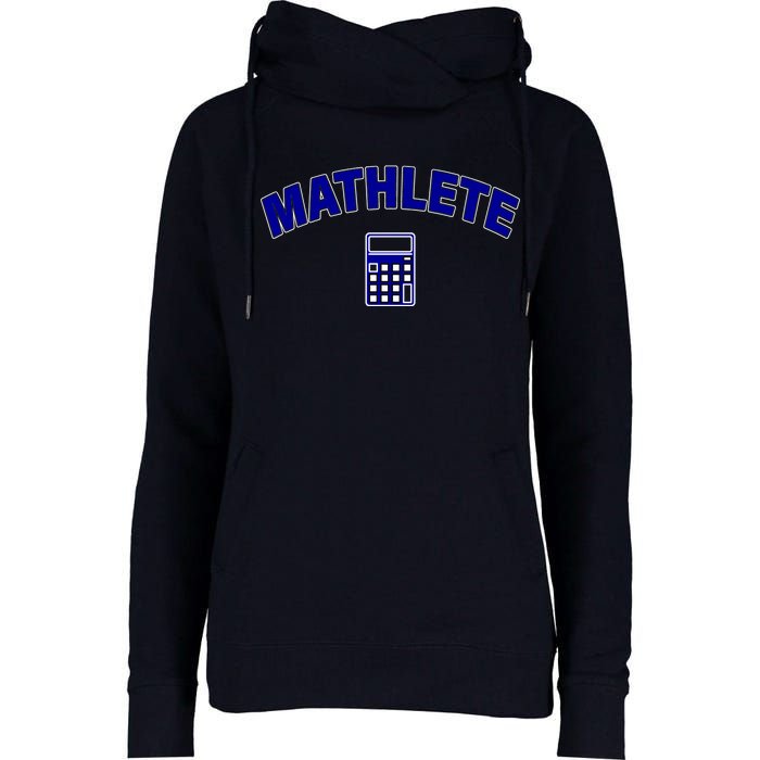 Mathlete Womens Funnel Neck Pullover Hood