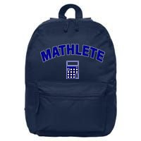 Mathlete 16 in Basic Backpack
