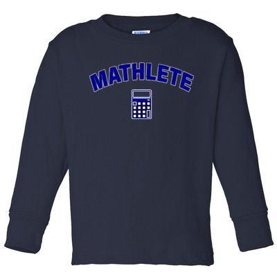 Mathlete Toddler Long Sleeve Shirt