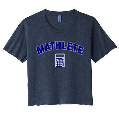 Mathlete Women's Crop Top Tee