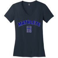 Mathlete Women's V-Neck T-Shirt