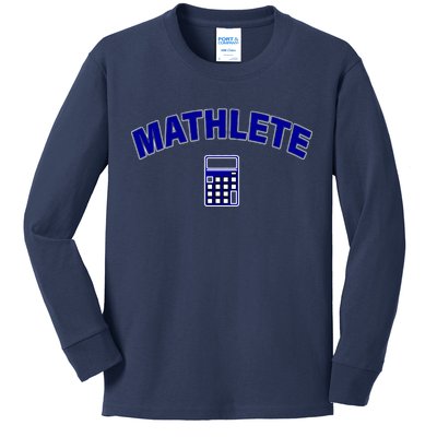 Mathlete Kids Long Sleeve Shirt