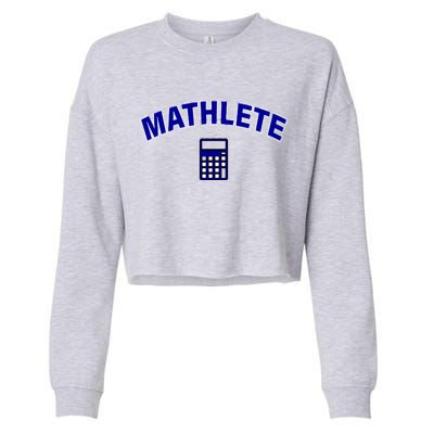 Mathlete Cropped Pullover Crew