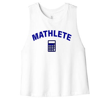 Mathlete Women's Racerback Cropped Tank