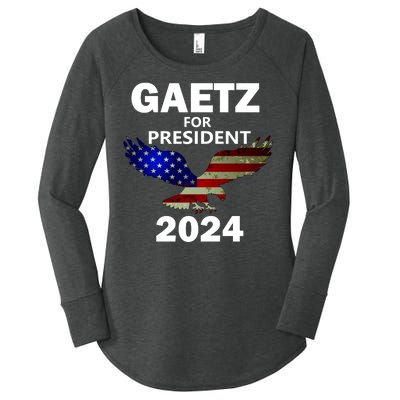 Matt Gaetz 2024 Election Women's Perfect Tri Tunic Long Sleeve Shirt