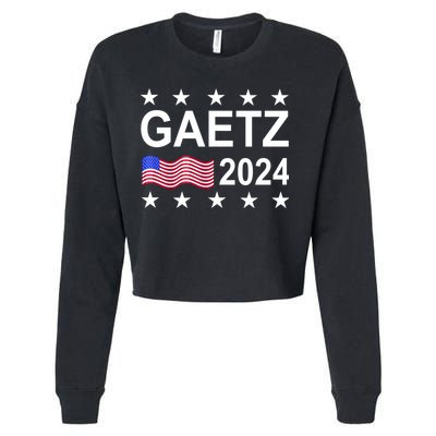 Matt Gaetz For President 2024  Cropped Pullover Crew