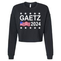 Matt Gaetz For President 2024  Cropped Pullover Crew