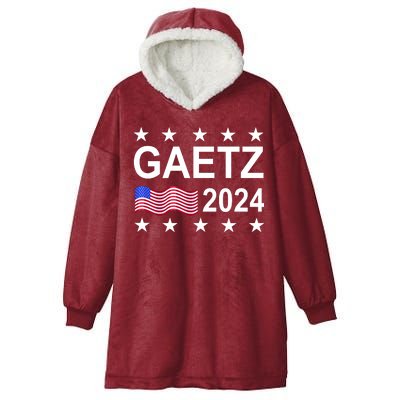 Matt Gaetz For President 2024  Hooded Wearable Blanket