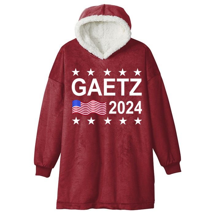 Matt Gaetz For President 2024  Hooded Wearable Blanket