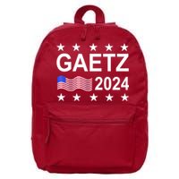 Matt Gaetz For President 2024  16 in Basic Backpack
