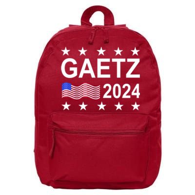 Matt Gaetz For President 2024  16 in Basic Backpack