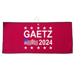 Matt Gaetz For President 2024  Large Microfiber Waffle Golf Towel