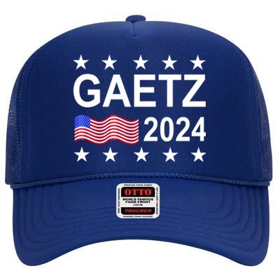 Matt Gaetz For President 2024  High Crown Mesh Back Trucker Hat