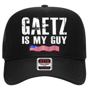 Matt Gaetz Is My Guy High Crown Mesh Back Trucker Hat