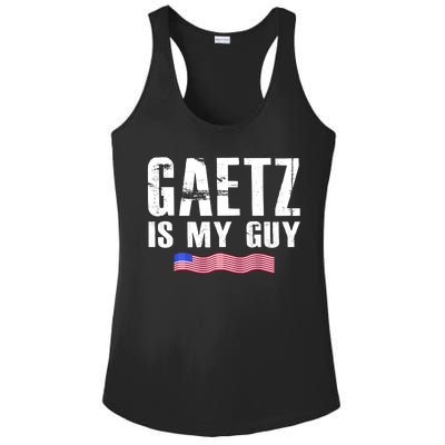 Matt Gaetz Is My Guy Ladies PosiCharge Competitor Racerback Tank