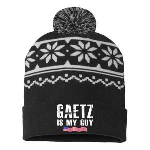 Matt Gaetz Is My Guy USA-Made Snowflake Beanie