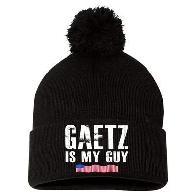 Matt Gaetz Is My Guy Pom Pom 12in Knit Beanie