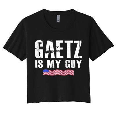 Matt Gaetz Is My Guy Crop Top