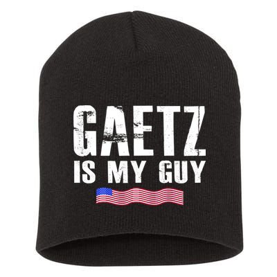 Matt Gaetz Is My Guy Short Acrylic Beanie