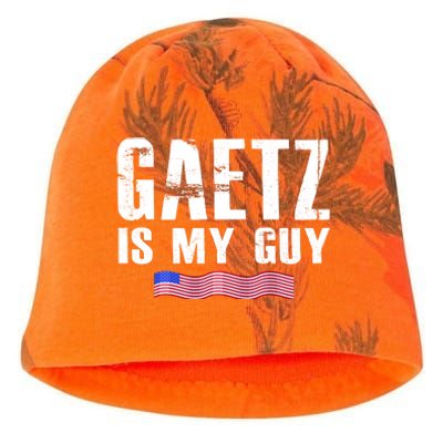 Matt Gaetz Is My Guy Kati - Camo Knit Beanie