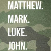 Matthew Mark Luke John Jesus Disciples Christian Legacy Tie Dye Trucker Hat