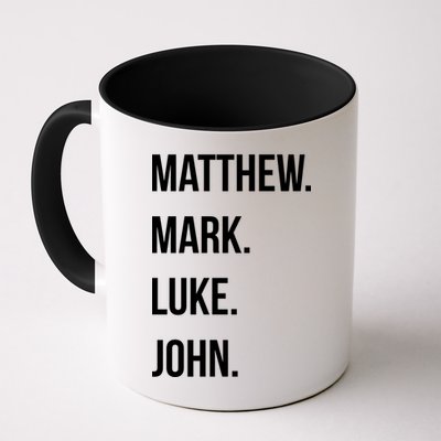 Matthew Mark Luke John Jesus Disciples Christian Mug