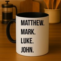 Matthew Mark Luke John Jesus Disciples Christian Mug
