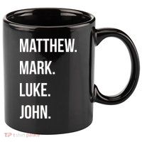 Matthew Mark Luke John Jesus Disciples Christian 11oz C Handle Ceramic Mug