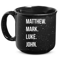 Matthew Mark Luke John Jesus Disciples Christian 15oz Campfire Ceramic Mug