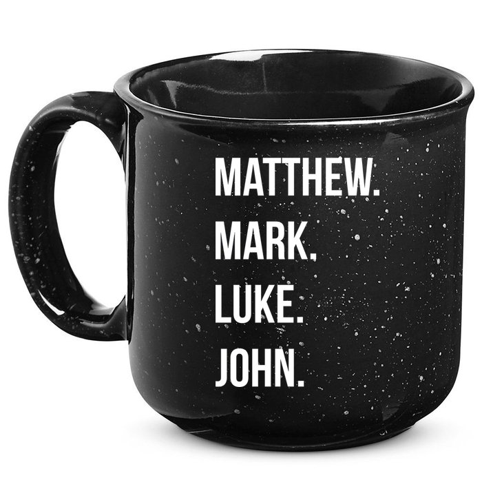 Matthew Mark Luke John Jesus Disciples Christian 15oz Campfire Ceramic Mug