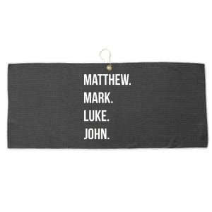 Matthew Mark Luke John Jesus Disciples Christian Large Microfiber Waffle Golf Towel