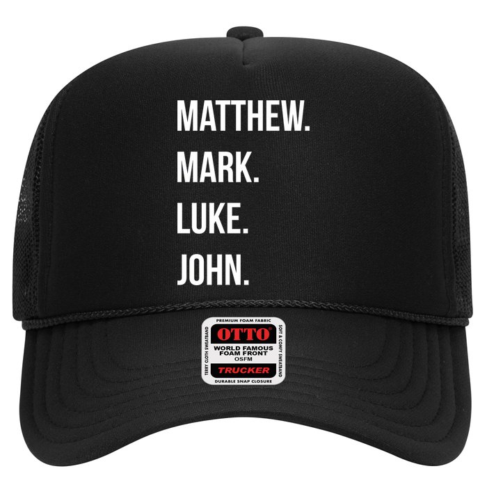 Matthew Mark Luke John Jesus Disciples Christian Hat