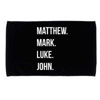 Matthew Mark Luke John Jesus Disciples Christian Microfiber Hand Towel
