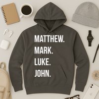 Matthew Mark Luke John Jesus Disciples Christian Hoodie