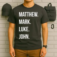 Matthew Mark Luke John Jesus Disciples Christian T-Shirt
